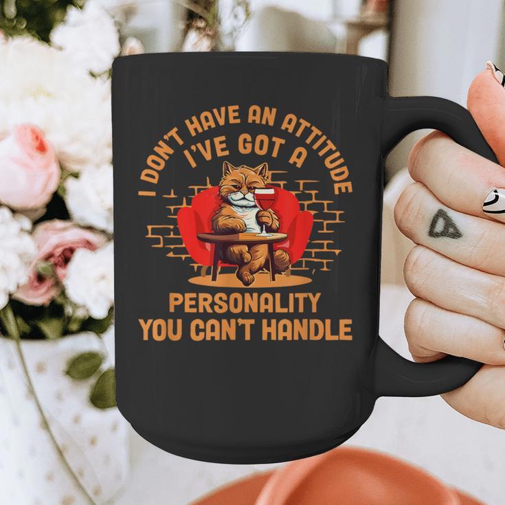 Cat Drinking Wine Solitude Party Introvert Personality For Men Women Graphic Print Coffee Mug Cat Drinking Wine Solitude Party Introvert Personality For Men Women Graphic Print Coffee Mug