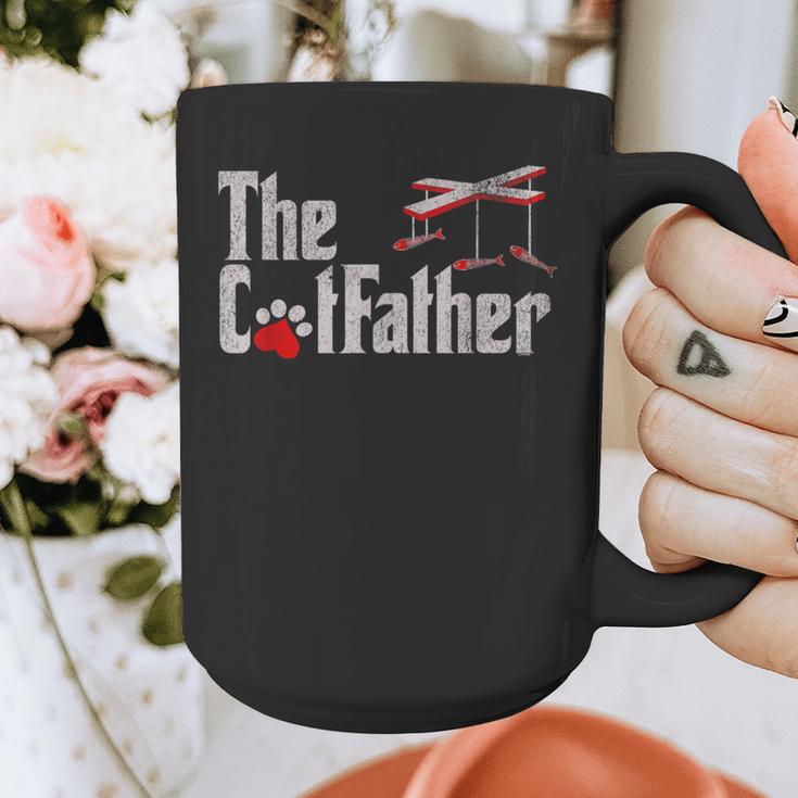 The Cat Father Cat Dad Feline Father Kitten Dad Graphic Print Coffee Mug The Cat Father Cat Dad Feline Father Kitten Dad Graphic Print Coffee Mug