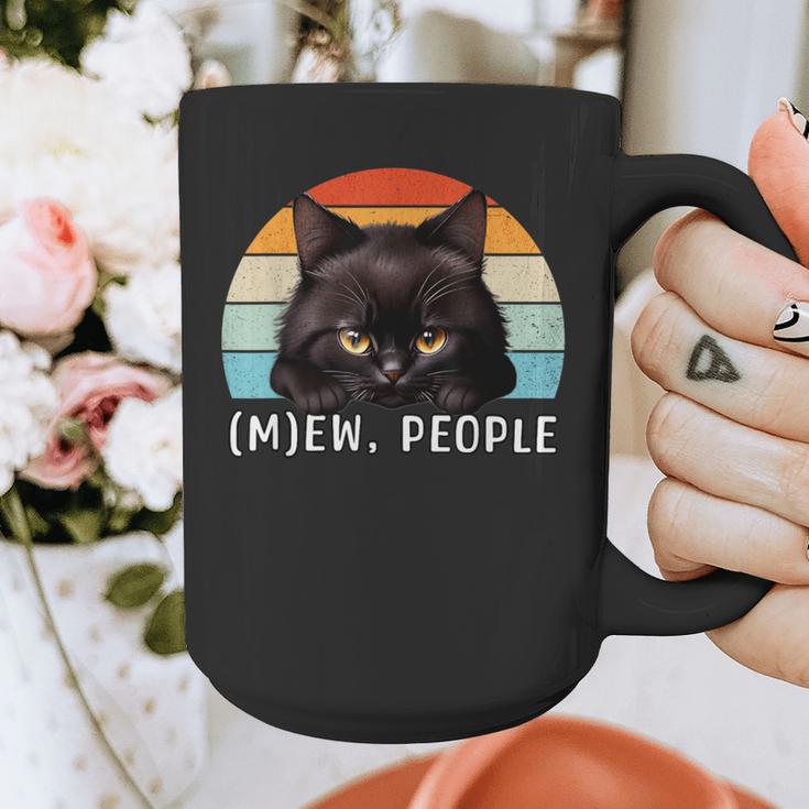 Cat Pun Introvert Anti Social Ew People Kitty Graphic Print Coffee Mug Cat Pun Introvert Anti Social Ew People Kitty Graphic Print Coffee Mug