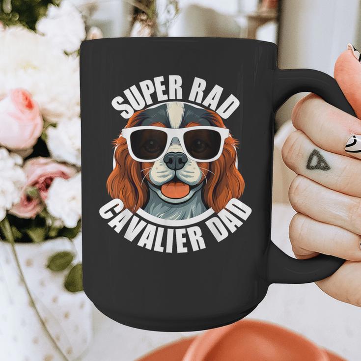 Cavalier King Charles Spaniel Dad Father’s Day Graphic Print Coffee Mug