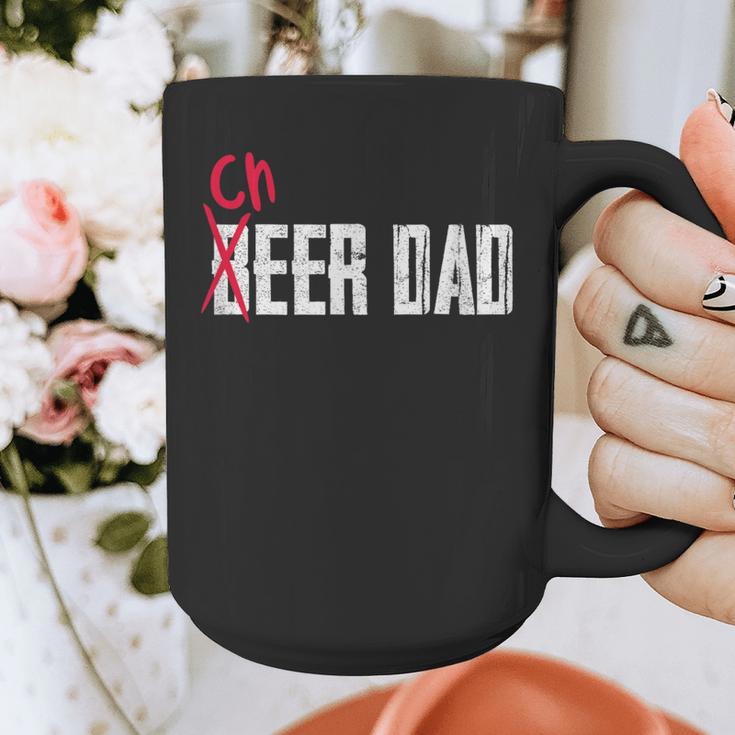 Cheer Dad Beer Dad Cheerleading Father Father's Day Graphic Print Coffee Mug