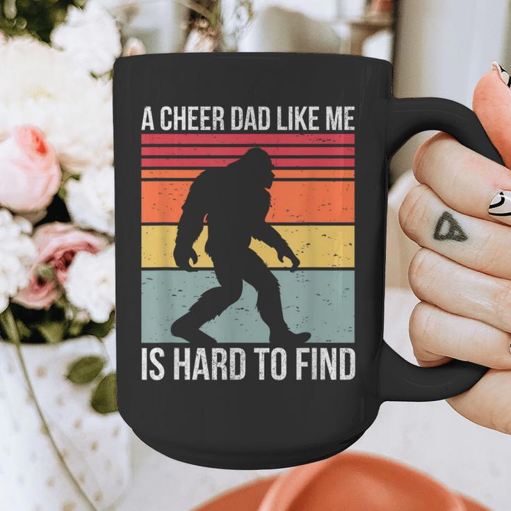 Cheer Dad Cheerleading Bigfoot Graphic Print Coffee Mug