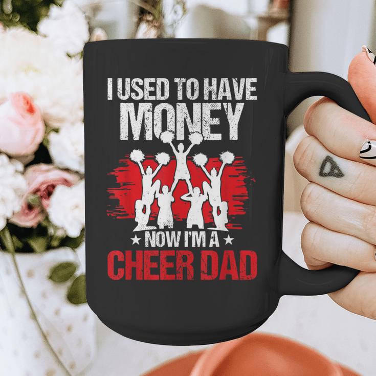 Cheer Dad Cheerleading Fathers Day Graphic Print Coffee Mug