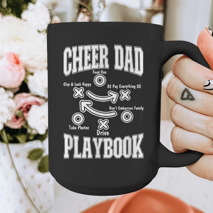 Cheer Dad Playbook Graphic Print Coffee Mug