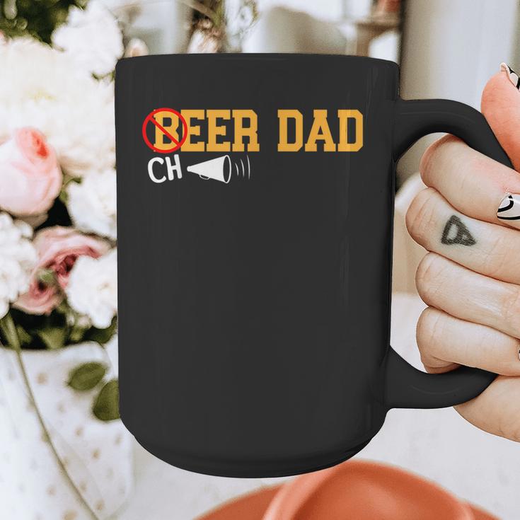 Cheerleader Dad Beer Cheerleading Cheer Dad Graphic Print Coffee Mug