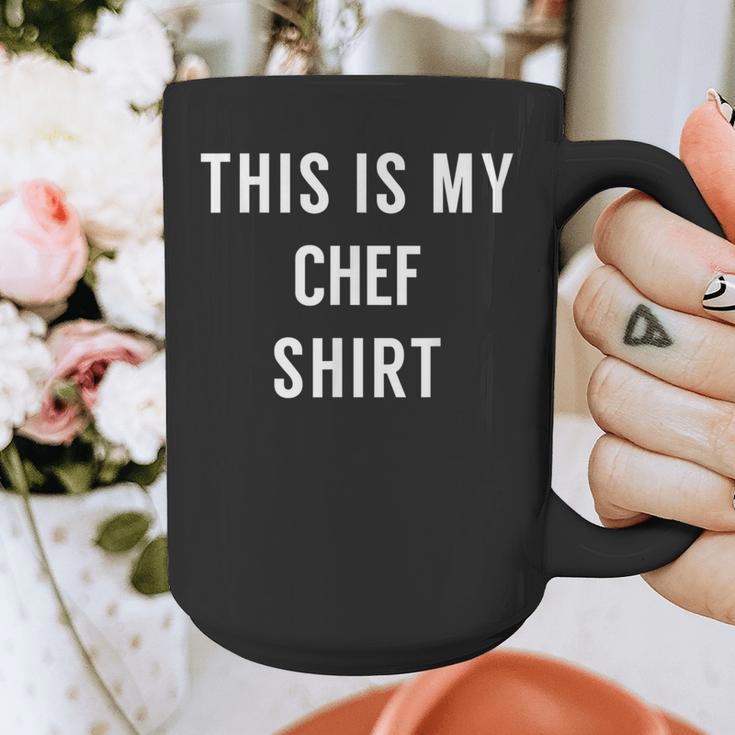 This Is My Chef Shirt Culinary School Graduation Graphic Print Coffee Mug