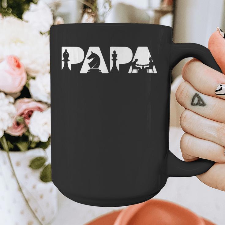 Chess Father Dad Chess Father T-Shirt Graphic Print Coffee Mug