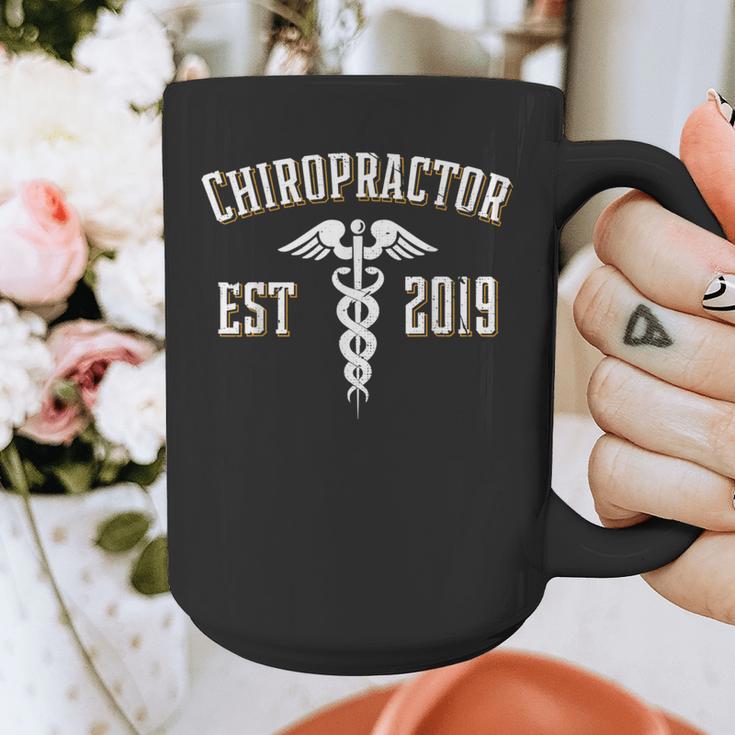 Chiropractor Est 2019 Graduate Chiro Graduation Art Print Graphic Print Coffee Mug