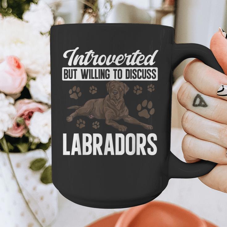 Chocolate Lab Dog Introvert Chocolate Labrador Retriever Graphic Print Coffee Mug Chocolate Lab Dog Introvert Chocolate Labrador Retriever Graphic Print Coffee Mug