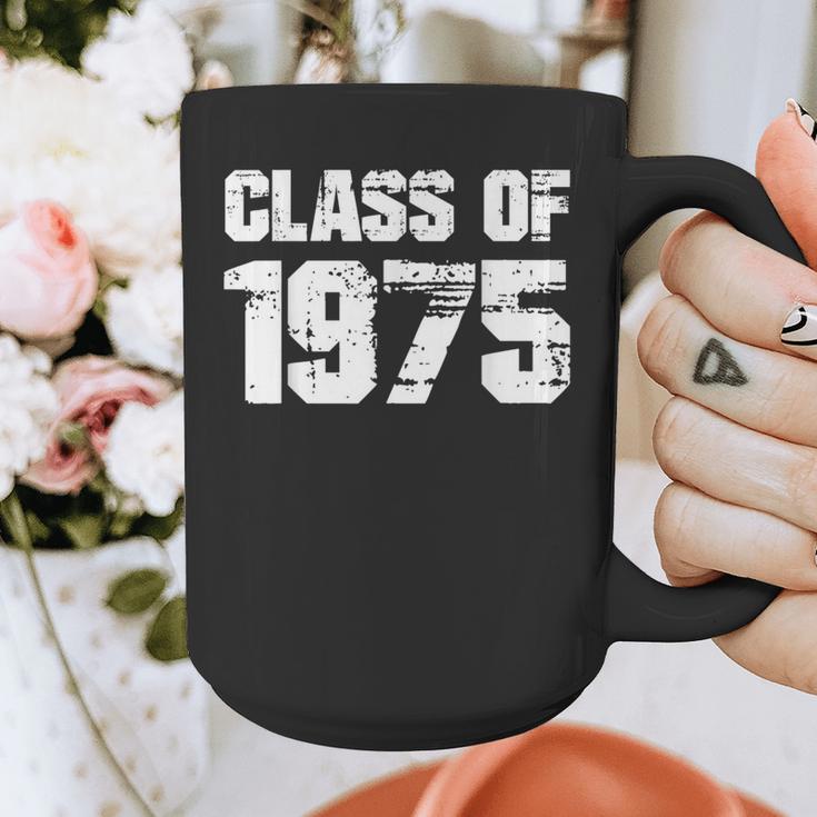 Class Of 1975 Highschool College Graduation Reunion T- Graphic Print Coffee Mug