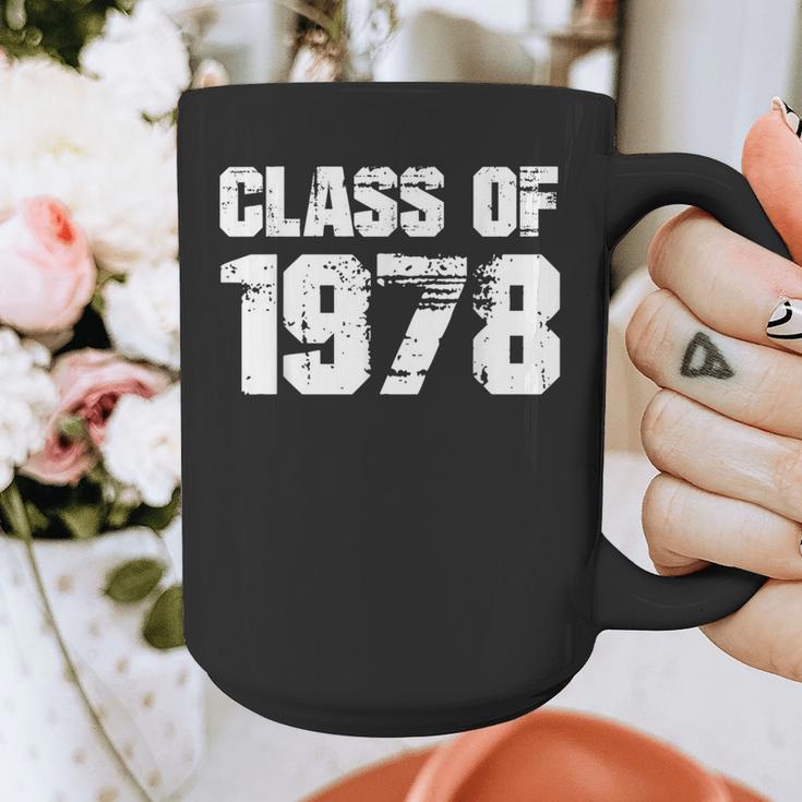 Class Of 1978 High School College Graduation Reunion Graphic Print Coffee Mug