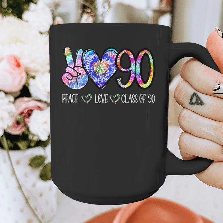 Class Of 1990 Shirt Tie Dye Senior Graduation Class Reunion Graphic Print Coffee Mug
