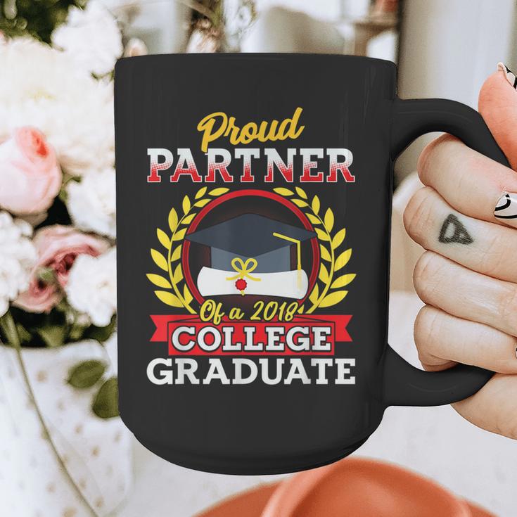 Class Of 2018 Graduation Tshirt For Partner Of Graduate Graphic Print Coffee Mug