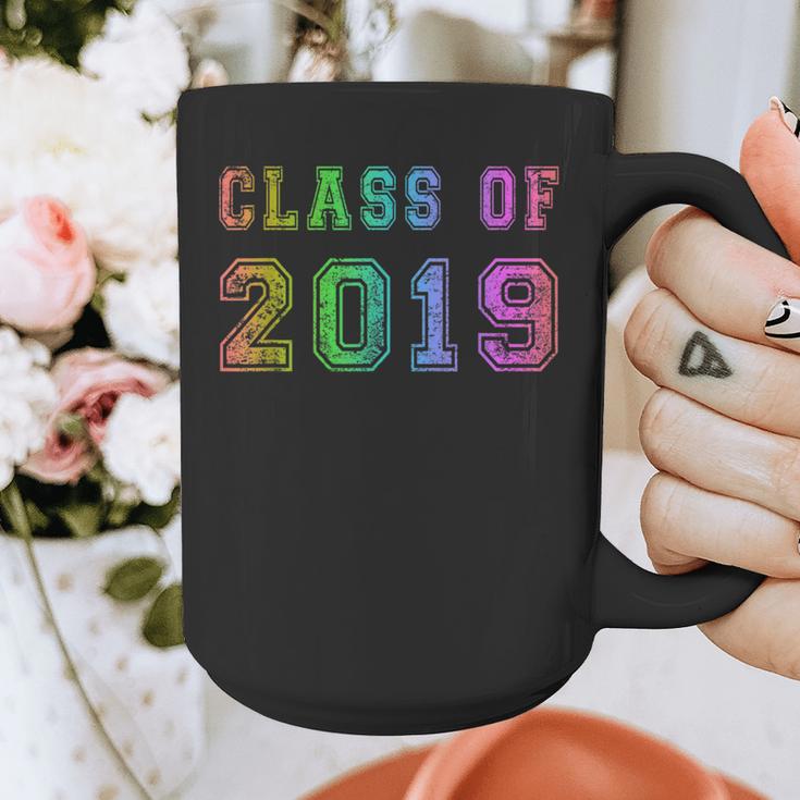Class Of 2019 High School Graduation Date Graduate Graphic Print Coffee Mug