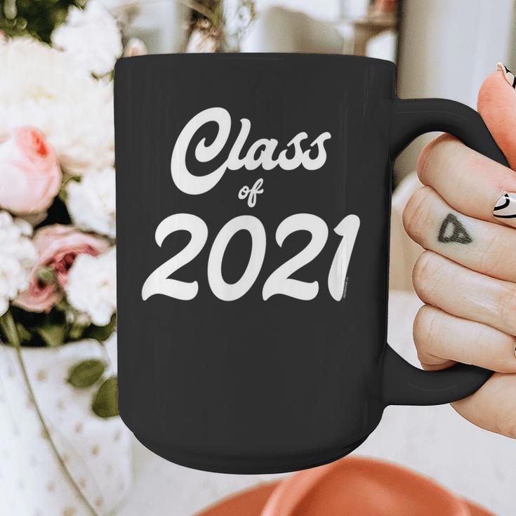 Class Of 2021 Graduation School Spirit Her Senior Class Graphic Print Coffee Mug