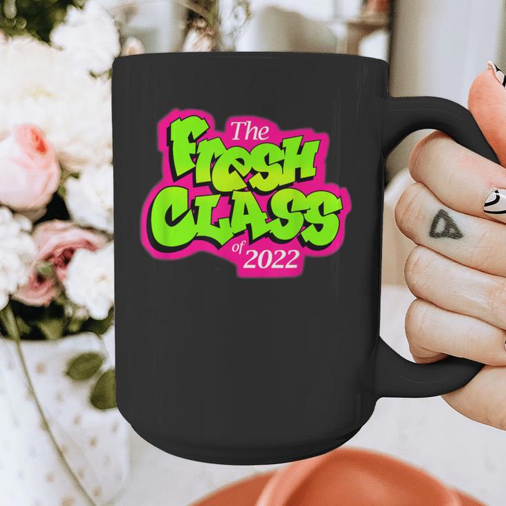 Class Of 2022 Future Fresh Senior 90's TV Style Graduation Graphic Print Coffee Mug