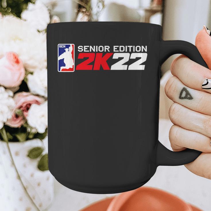 Class Of 2022 Senior Year Gamer Style Graduation For Grad Graphic Print Coffee Mug