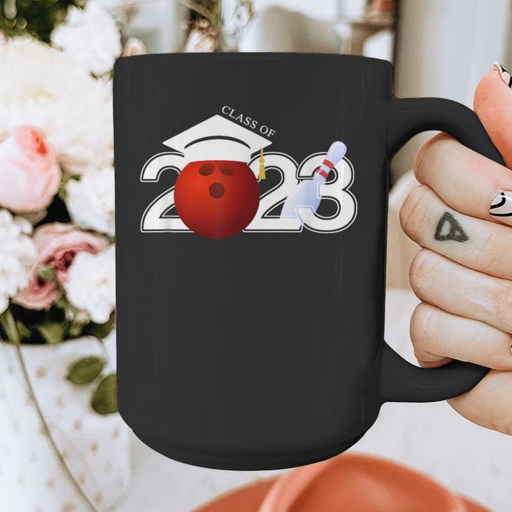 Class Of 2023 Graduation For Him Her Bowling Graphic Print Coffee Mug
