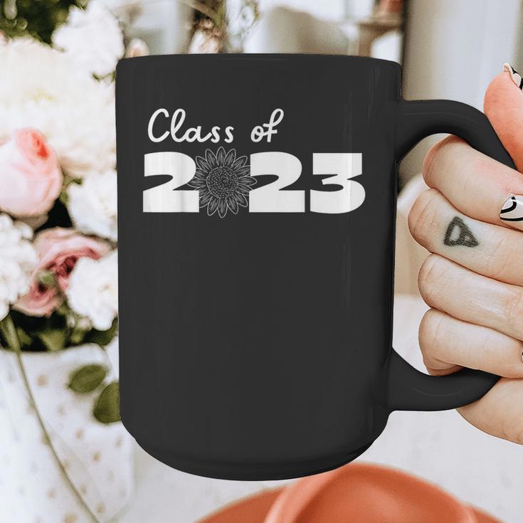 Class Of 2023 Seniors 23 Senior Graduation Idea Flower Graphic Print Coffee Mug