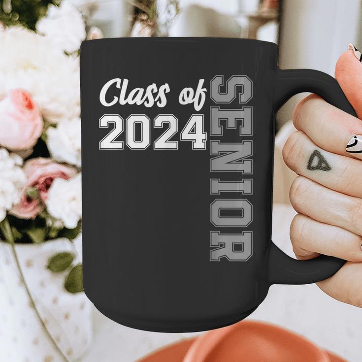 Class Of 2024 Senior 24 Shirt High School Graduation Party Graphic Print Coffee Mug
