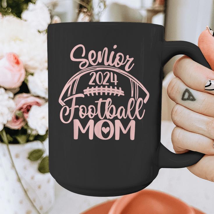 Class Of 2024 Senior Football Graduation Mom Graphic Print Coffee Mug