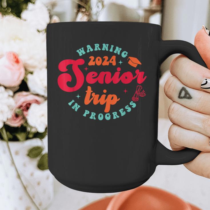 Class Of 2024 Senior Trip In Progress Graduation Trip Graphic Print Coffee Mug
