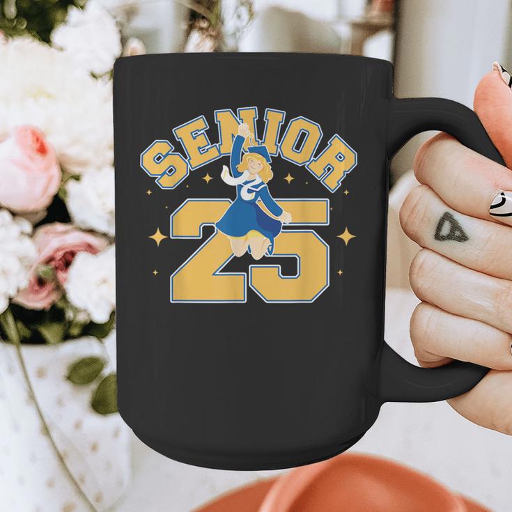 Class Of 2025 Senior 2025 Graduation Senior Boys Girls Graphic Print Coffee Mug