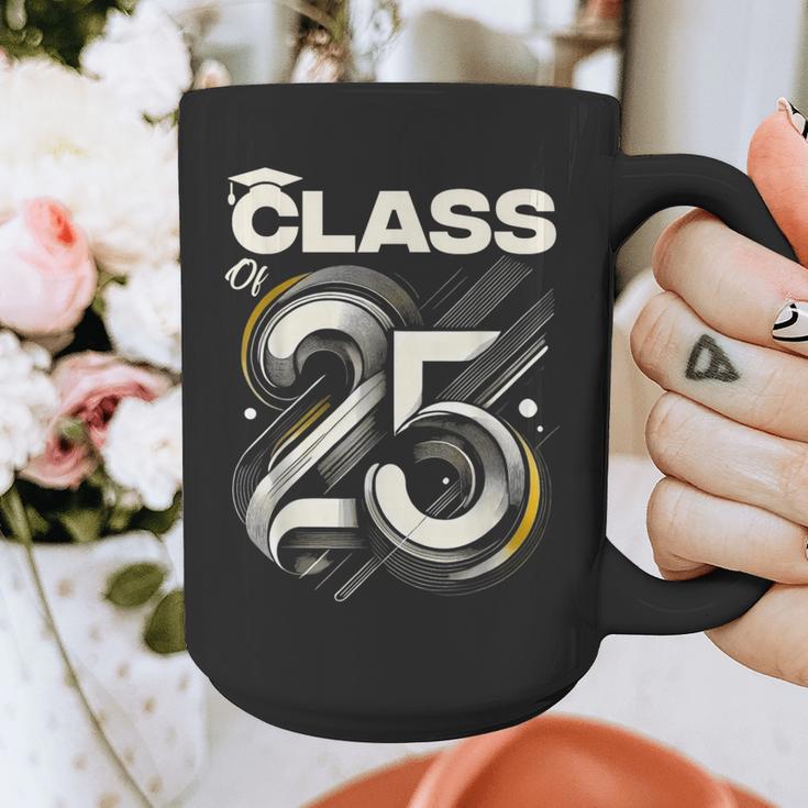 Class Of 2025 Shirt Graduation Senior High School College Graphic Print Coffee Mug