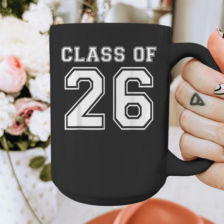 Class Of 2026 Freshman High School Senior Graduation Graphic Print Coffee Mug