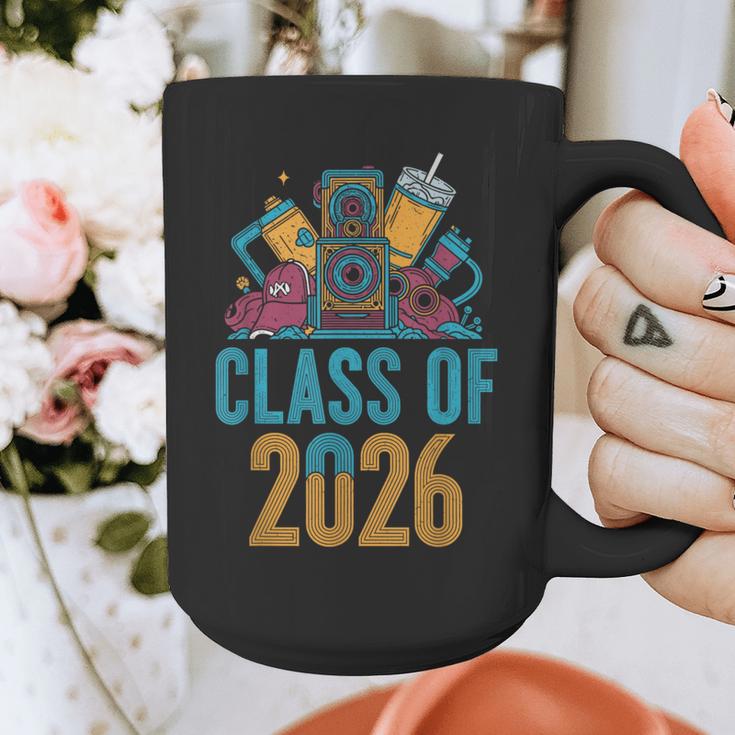 Class Of 2026 Retro Graduation Memory Nostalgia For Seniors Graphic Print Coffee Mug