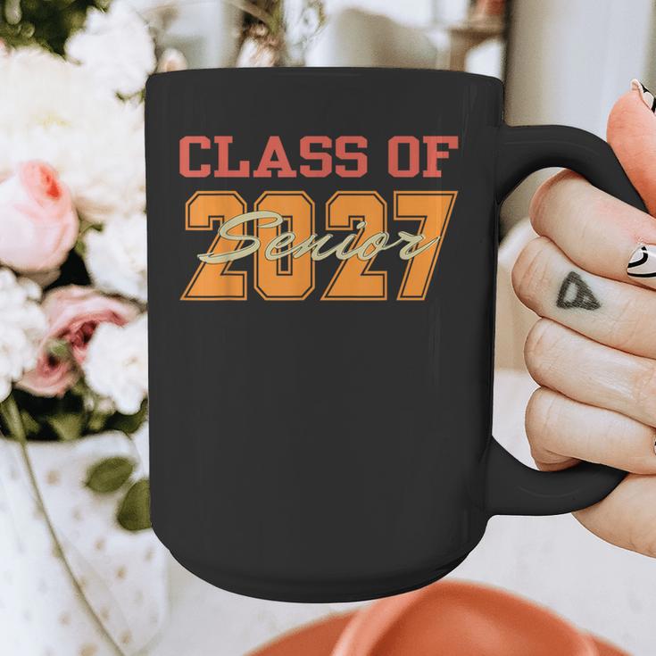 Class Of 2027 Graduation Senior Back To School 2026 Graduat Graphic Print Coffee Mug