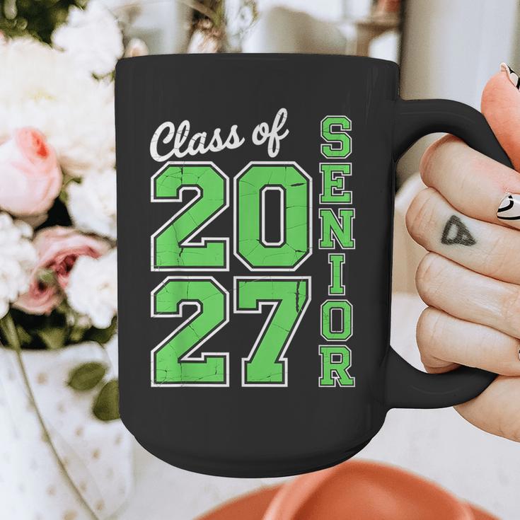 Class Of 2027 Senior 27 High School Graduation Senior 2027 Graphic Print Coffee Mug