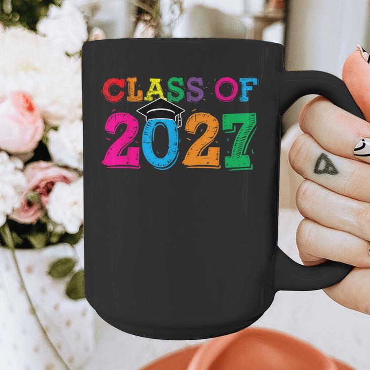 Class Of 2027 Shirt For Boys And Girls Fun 2027 Graduation Graphic Print Coffee Mug