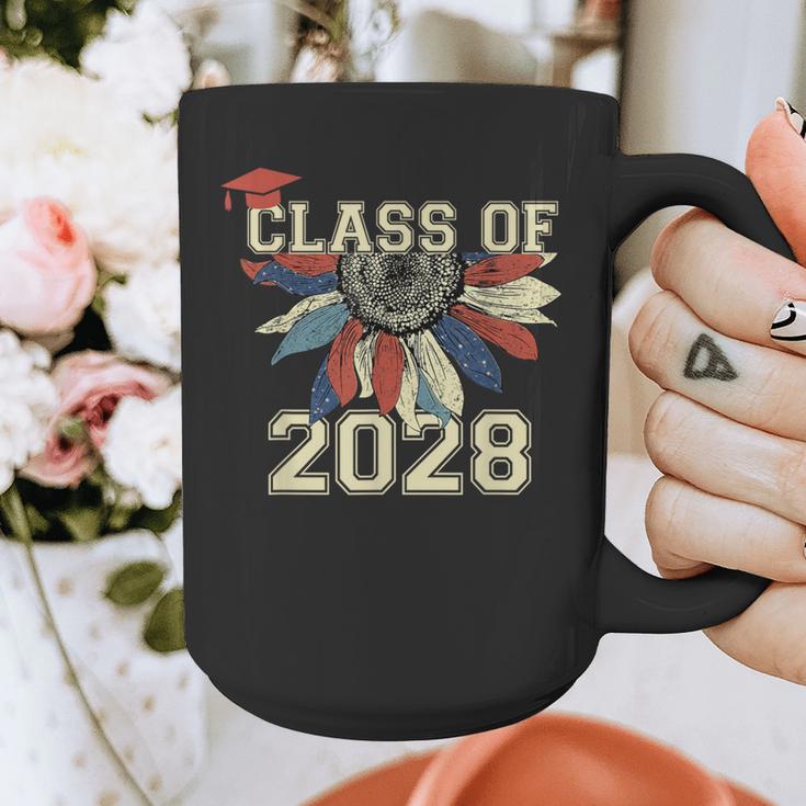 Class Of 2028 High School Graduation Senior 2028 Graphic Print Coffee Mug