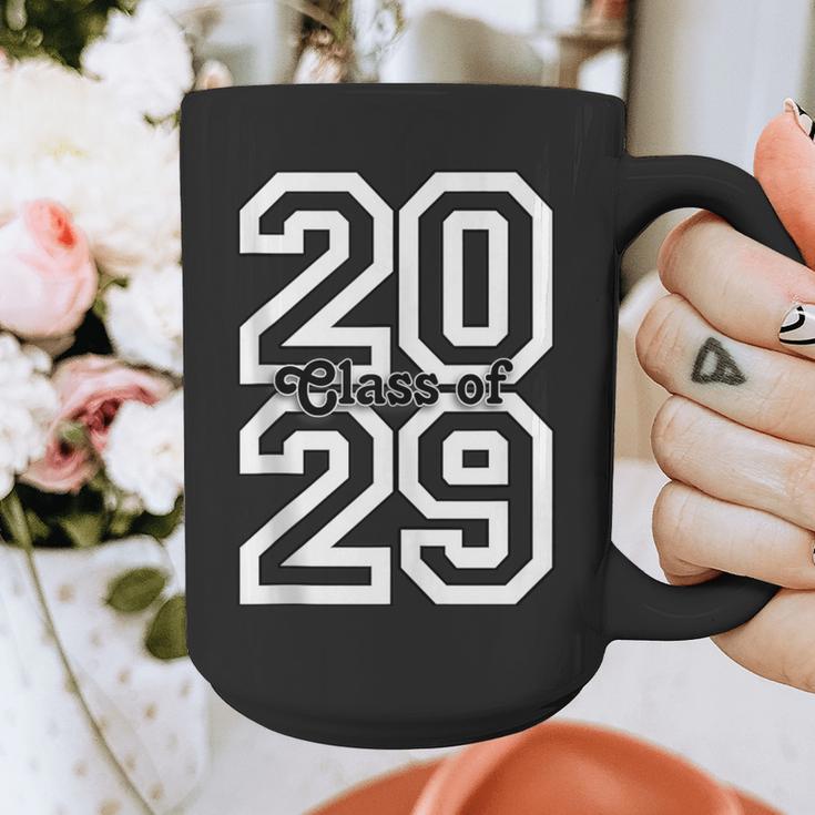 Class Of 2029 Graduating School Class Of 2029 Graduation Graphic Print Coffee Mug