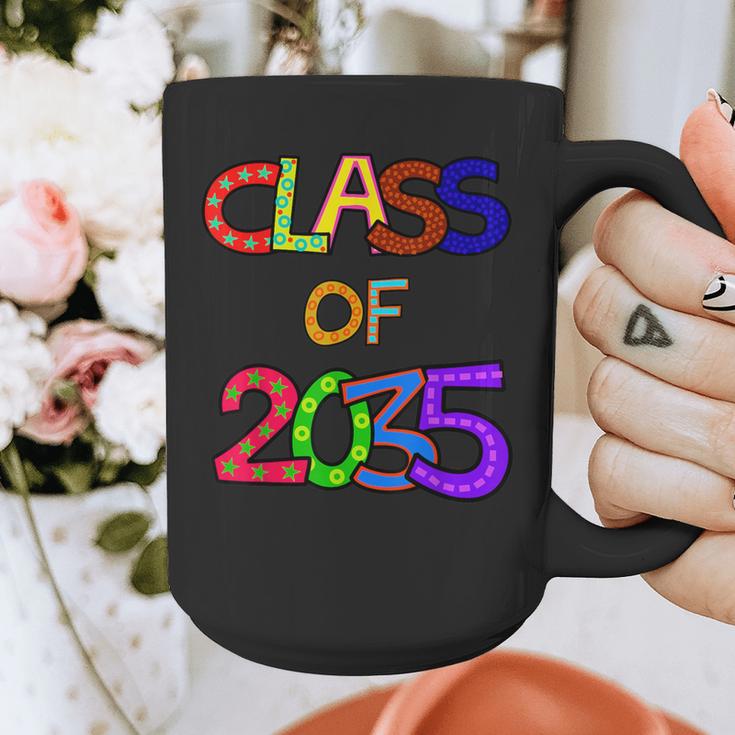 Class Of 2035 Grow With Me Kindergarten Graduation Graphic Print Coffee Mug
