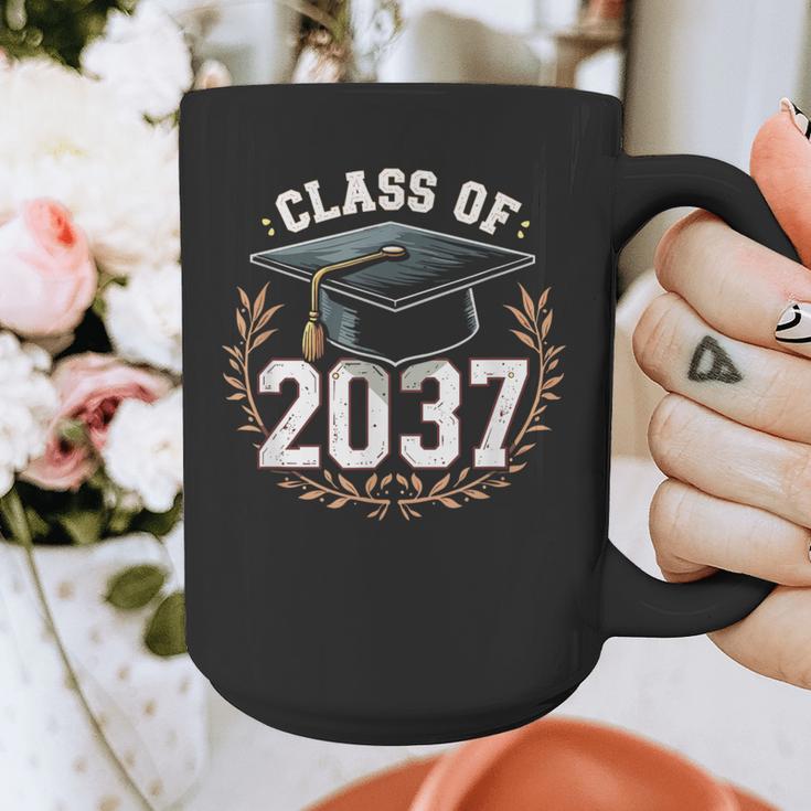 Class Of 2037 Graduation Graphic Print Coffee Mug
