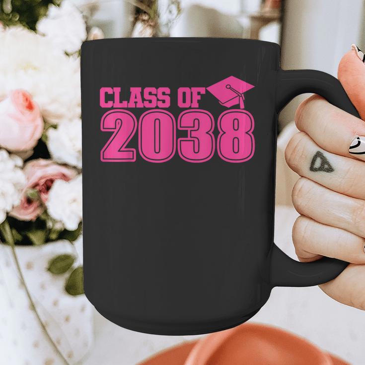 Class Of 2038 Pink Girls Growing Up School Memory Graduation Graphic Print Coffee Mug Class Of 2038 Pink Girls Growing Up School Memory Graduation Graphic Print Coffee Mug