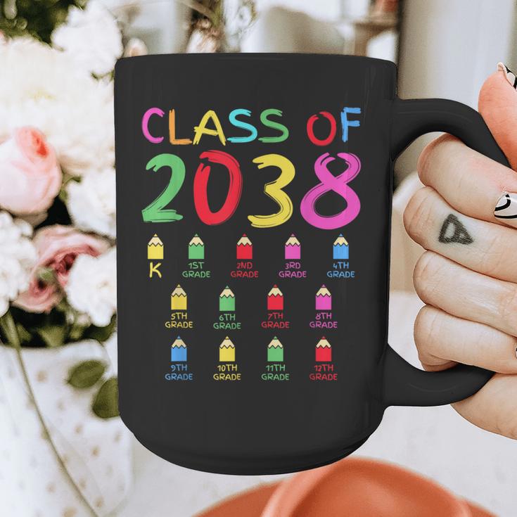 Class Of 2038 Senior Class 2038 Idea Graduation Grow With Me Graphic Print Coffee Mug