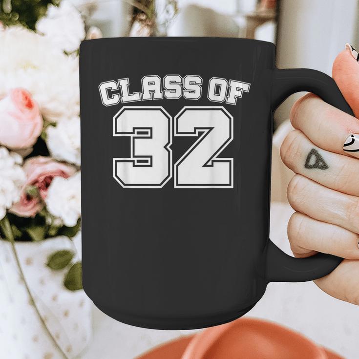 Class Of 32 2032 School Tee Shirt Graduation Class Party Graphic Print Coffee Mug