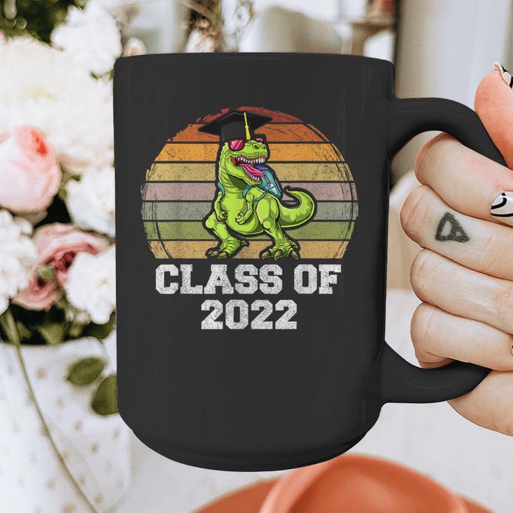 Class Of Dinosaur Apparel 2022 Graduation Graduate Dino Boy Graphic Print Coffee Mug