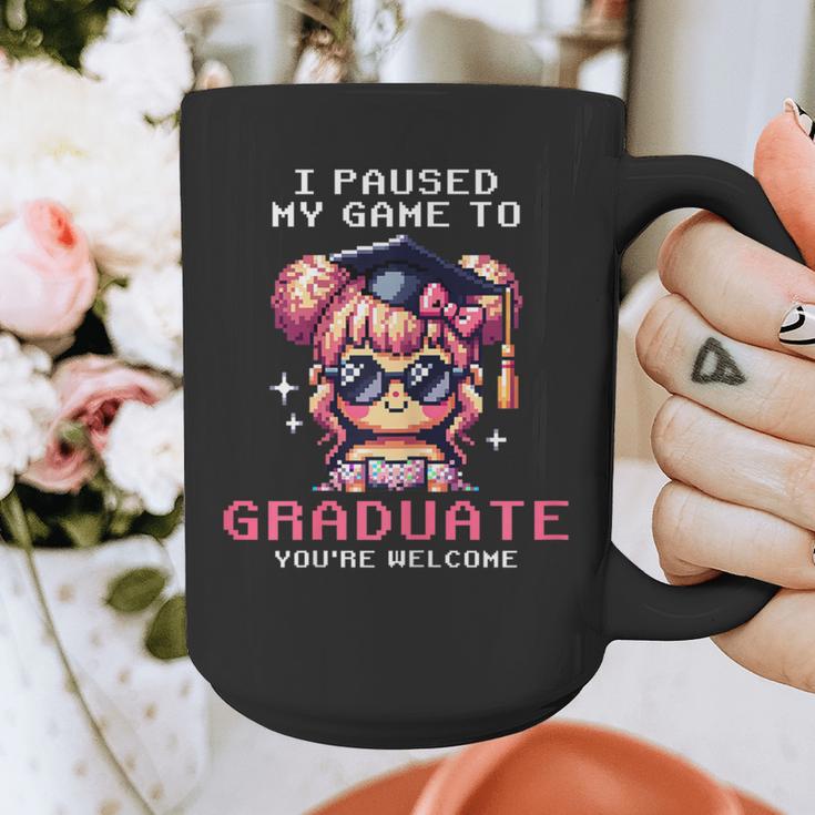 Classic I'm From The 1900s Retro Games Graduating Girl Graphic Print Coffee Mug