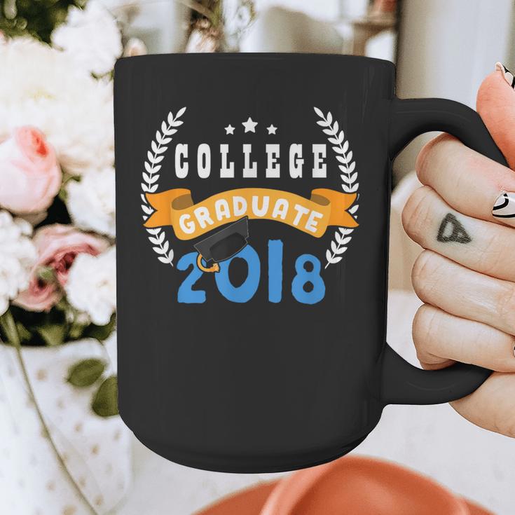 College Graduation Shirts Graduate Grad 2018 Graphic Print Coffee Mug