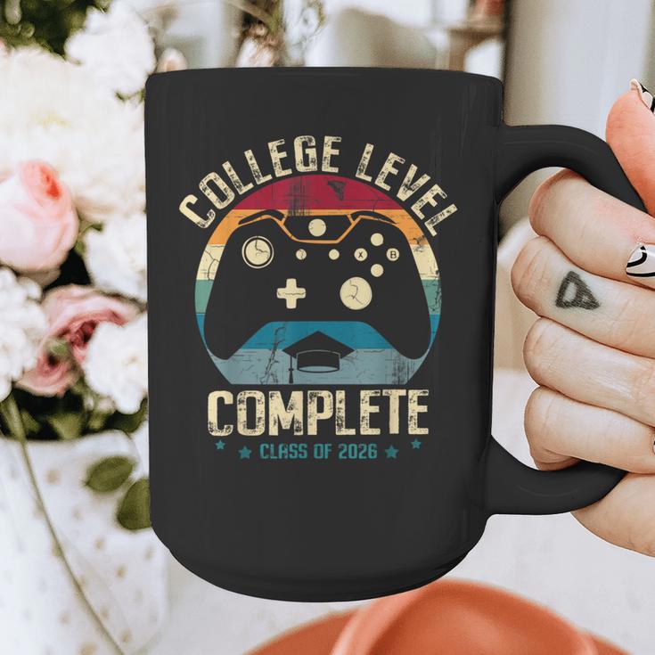 College Level Complete Class Of 2026 Gamer Graduation Grad Graphic Print Coffee Mug