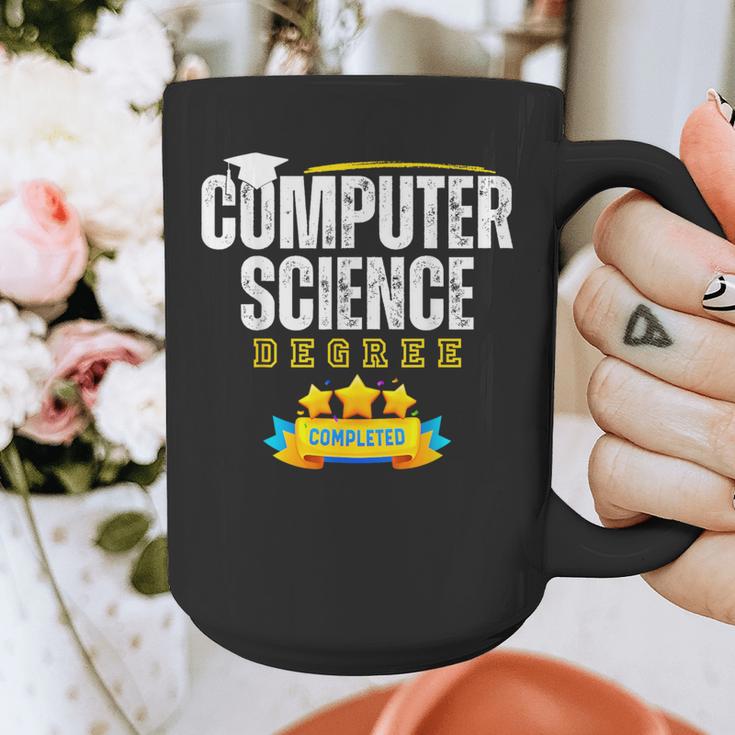 Computer Science Degree Graduation Senior Celebration Grad Graphic Print Coffee Mug