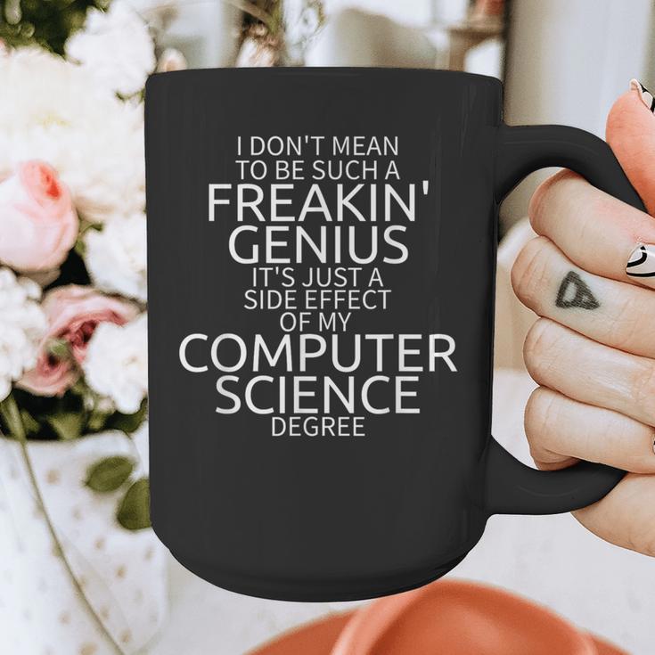 Computer Science Shirt Degree Genius Graduation Graphic Print Coffee Mug