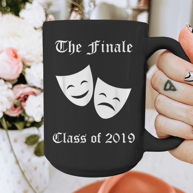 Cool Theater Graduation Tshirt Tragedy And Comedy Masks Graphic Print Coffee Mug