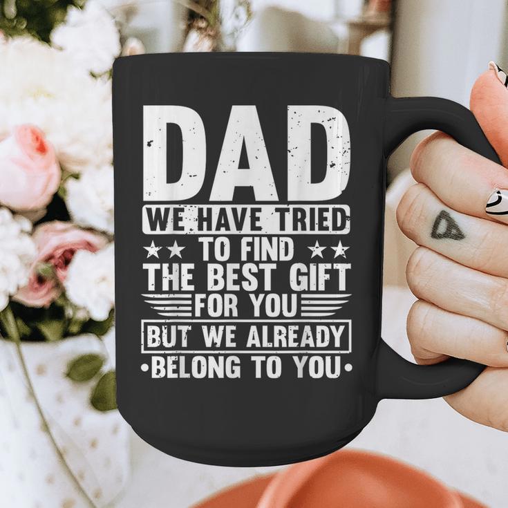 Cool Dad Art For Father Dad Stepfather From Son Daughter Graphic Print Coffee Mug