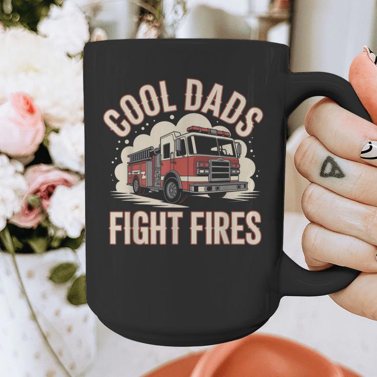 Cool Dads Fight Fire Firefighter Graphic Print Coffee Mug