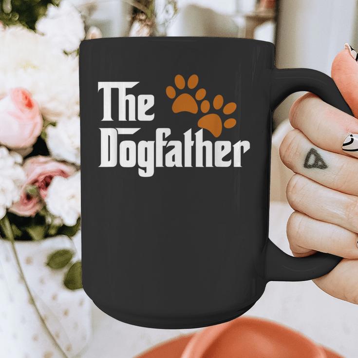 Cool Dog Dad Dog Father Shirt The Dogfather T-Shirt Graphic Print Coffee Mug